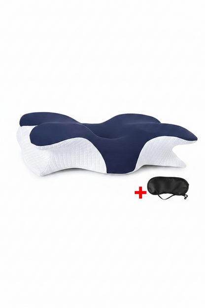 Ergonomisches Nackenkissen mit Memory-Schaum
